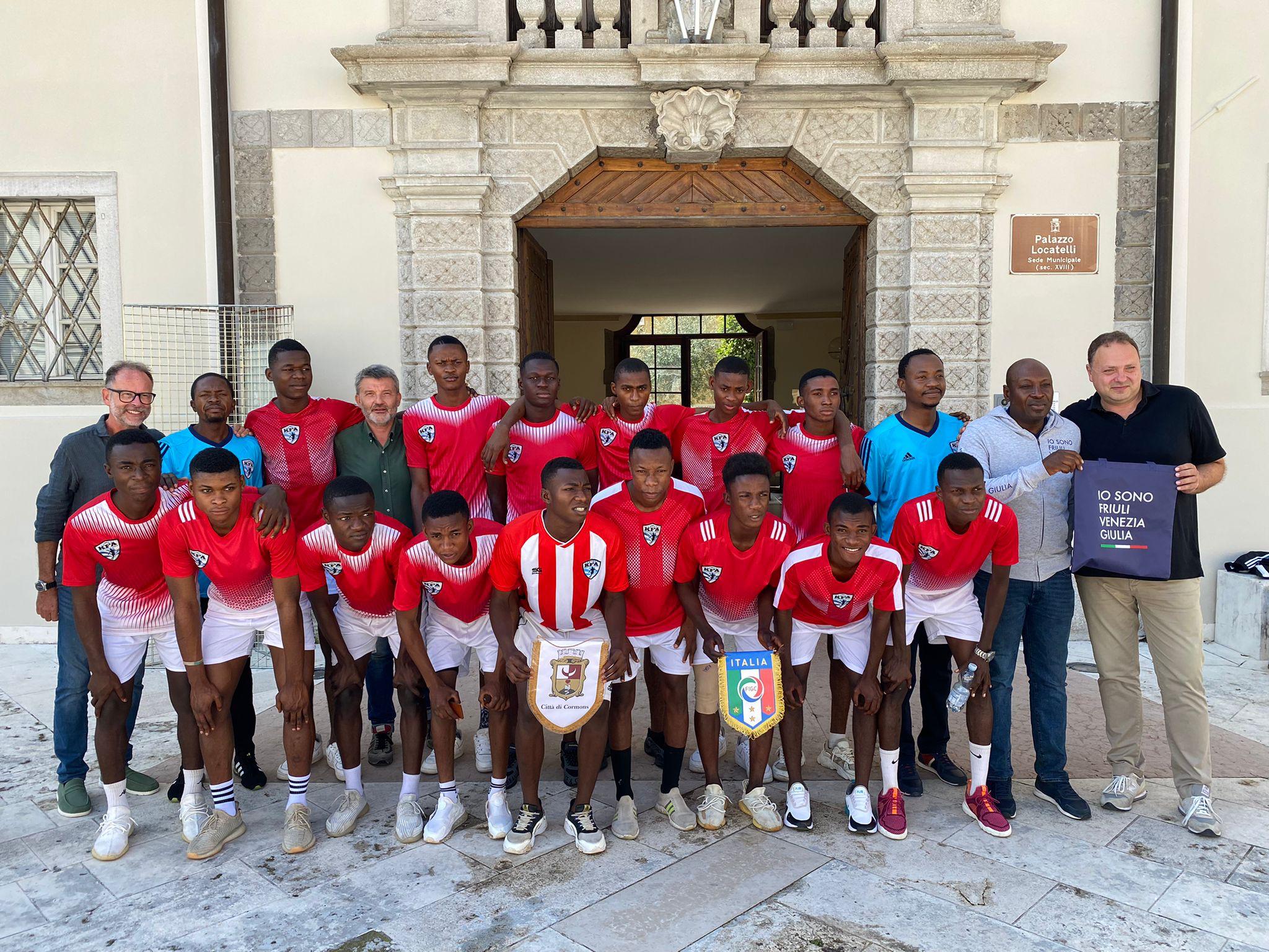 Immagine per Cormons tifa Mazembe, giovani africani in finale al Trofeo Rocco